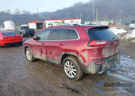 2015 Jeep Cherokee Limited from USA, damaged, VIN 1C4PJMDS1FW751290